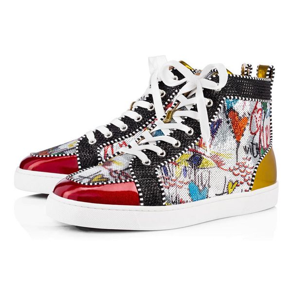 designer shoes mens womens chaussures studded spike sneakers triple black white red leather suede flat bottoms casual shoe 36-47 vintage
designer shoes mens womens chaussures studded spike sneakers triple black white red leather suede flat bottoms casual shoe 36-47 vintage