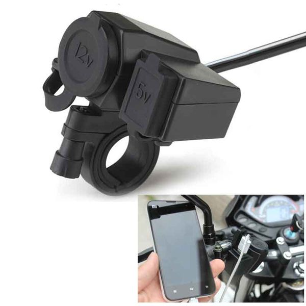 12v motorbike motorcycle handlebar cigarette lighter power adapter charger with 5v/2.1a usb socket waterproof
12v motorbike motorcycle handlebar cigarette lighter power adapter charger with 5v/2.1a usb socket waterproof
