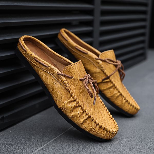 selling half slippers for men fashion men shoes slip-on half drag male casual shoes comfortable drag loafers shoe, Black
selling half slippers for men fashion men shoes slip-on half drag male casual shoes comfortable drag loafers shoe, Black