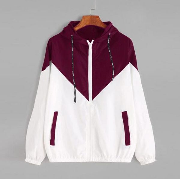 feitong women basic jackets female zipper pockets casual long sleeves coats autumn hooded jacket two tone windbreaker jacket, Tan;black
feitong women basic jackets female zipper pockets casual long sleeves coats autumn hooded jacket two tone windbreaker jacket, Tan;black