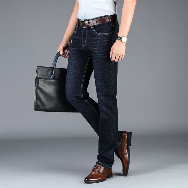 odinokov autumn and winter men business classic jeans male straight heavyweight fit jeans joggers with drawstring waistband, Blue
odinokov autumn and winter men business classic jeans male straight heavyweight fit jeans joggers with drawstring waistband, Blue