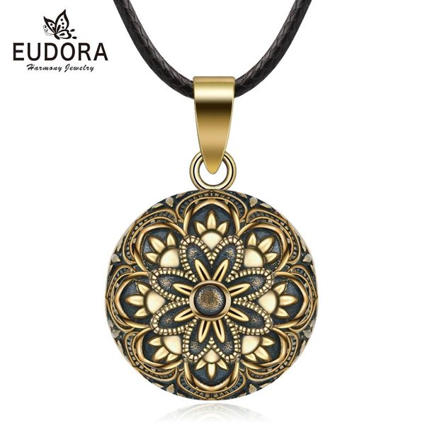 eudora 20mm copper bronze color flower mexican bell harmony bola ball pendant necklace for pregnancy women vintage jewelry b331, Silver
eudora 20mm copper bronze color flower mexican bell harmony bola ball pendant necklace for pregnancy women vintage jewelry b331, Silver