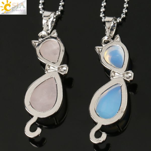csja природный камень кошка животное подвески water drop healing розовый кварц тигровый глаз фиолетовый кристалл прекрасные ожерелье женщины, Silver
csja природный камень кошка животное подвески water drop healing розовый кварц тигровый глаз фиолетовый кристалл прекрасные ожерелье женщины, Silver