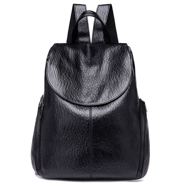 fashion women backpack pu leather backpack women bags