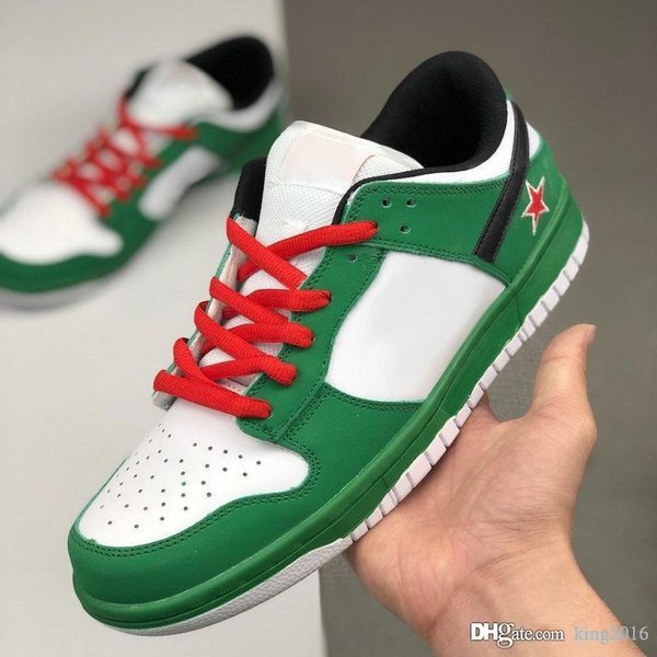 2020 нового sb dunk low pro heineken mens скейтборд обувь женщина зеленый белый красный спортивные кроссовки кроссовки zapatos дез chaussure
2020 нового sb dunk low pro heineken mens скейтборд обувь женщина зеленый белый красный спортивные кроссовки кроссовки zapatos дез chaussure