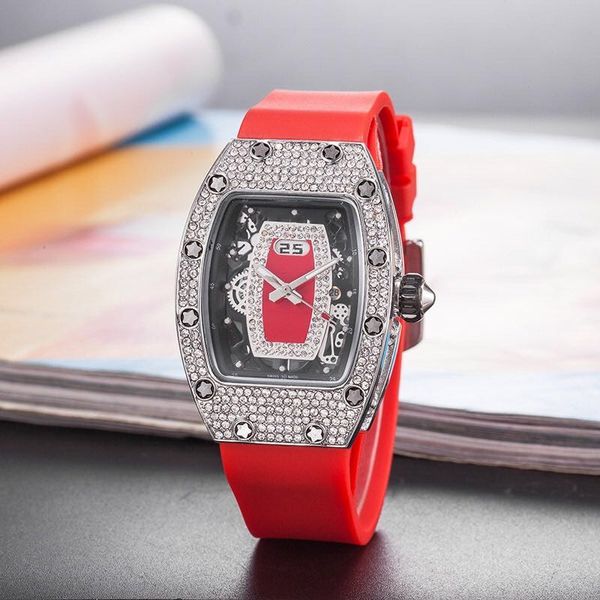luxury red lips women watches reloj mujer fashion silicon band quartz watches women brand full drill wristwatch lady montre femme, Slivery;brown
luxury red lips women watches reloj mujer fashion silicon band quartz watches women brand full drill wristwatch lady montre femme, Slivery;brown