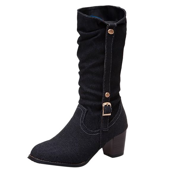 autumn winter knee high boots womens cowboy lace-up round toe platform boots casual ladies flats boot botas mujer invierno 2019, Black
autumn winter knee high boots womens cowboy lace-up round toe platform boots casual ladies flats boot botas mujer invierno 2019, Black