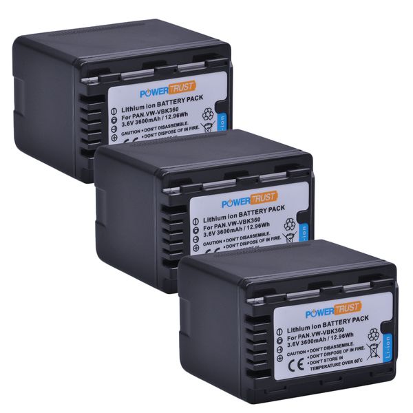 powertrust 1pc 3600mah vw-vbk360 vw vbk360 vbk360 battery for panasonic hdc-hs80 sd40 sd60 sd80 sdx1 sdr-h100 hs60 hs80 h85 h95
powertrust 1pc 3600mah vw-vbk360 vw vbk360 vbk360 battery for panasonic hdc-hs80 sd40 sd60 sd80 sdx1 sdr-h100 hs60 hs80 h85 h95