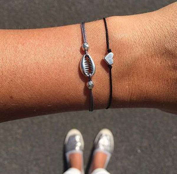tocona boho black rope shell heart bracelet bangles set for women geometric layered adjustable bracelet set 2pcs/set 5943
tocona boho black rope shell heart bracelet bangles set for women geometric layered adjustable bracelet set 2pcs/set 5943