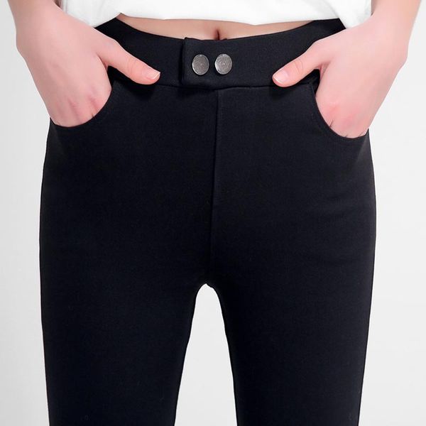 normov 2019 fashion women plus size 6xl leggings high waist skinny solid color casual button ankle split knitted leggings, Black
normov 2019 fashion women plus size 6xl leggings high waist skinny solid color casual button ankle split knitted leggings, Black