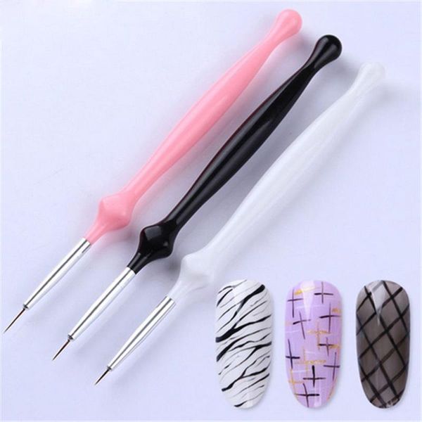 dotting tools 3pcs pen liner set brush acrylic painting handle uv gel polish nail art picker, Silver
dotting tools 3pcs pen liner set brush acrylic painting handle uv gel polish nail art picker, Silver