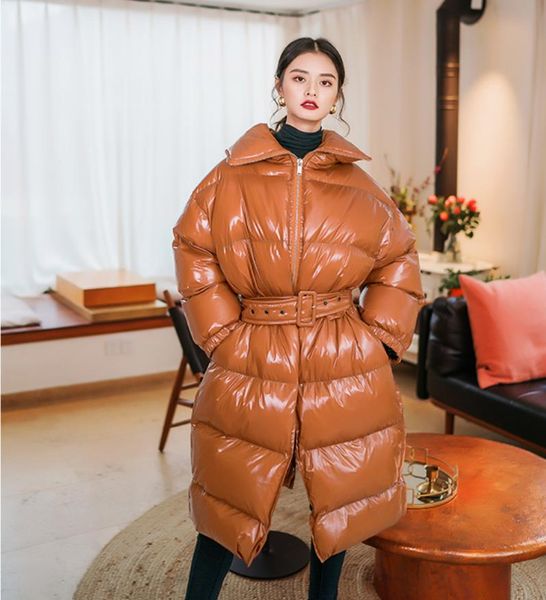 winter street style glossy thicker warm cotton coat korean version oversized coat female thickening windbreaker cotton f538, Black
winter street style glossy thicker warm cotton coat korean version oversized coat female thickening windbreaker cotton f538, Black