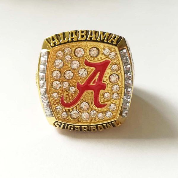 2008 alabama crimson tide футбольного чемпионат (сабан) sugar bowl колледж кольцо сувенирных мужчин вентилятор brithday подарки, Golden;silver
2008 alabama crimson tide футбольного чемпионат (сабан) sugar bowl колледж кольцо сувенирных мужчин вентилятор brithday подарки, Golden;silver
