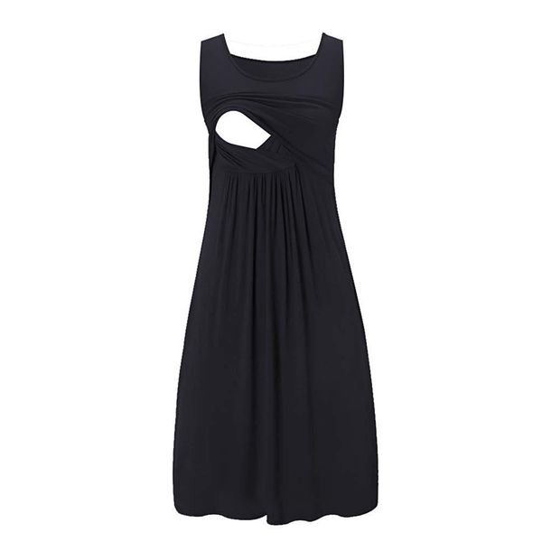 Maternity Dresses Pregnancy Nursing loose dress for Pregnant clothes for Women sleeveless casual summer Breastfeeding dress
Maternity Dresses Pregnancy Nursing loose dress for Pregnant clothes for Women sleeveless casual summer Breastfeeding dress