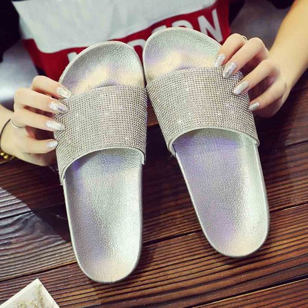 shoes slippers womens flat sliders sandals diamante sparkly colorful diamond crystal fashion new shoes woman, Black
shoes slippers womens flat sliders sandals diamante sparkly colorful diamond crystal fashion new shoes woman, Black