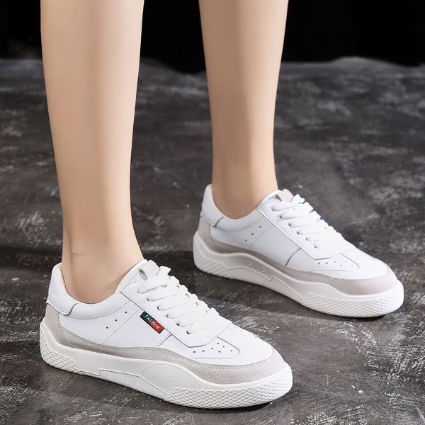 2020 spring new style women's shoes lace-up thick bottomed extra high white shoes ins online celebrity casual trendy joint, Black
2020 spring new style women's shoes lace-up thick bottomed extra high white shoes ins online celebrity casual trendy joint, Black
