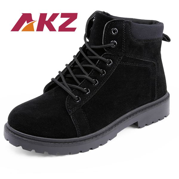 akz new arrival suede men's ankle boots spring autumn round toe boots for man male work shoes 39-44, Black
akz new arrival suede men's ankle boots spring autumn round toe boots for man male work shoes 39-44, Black