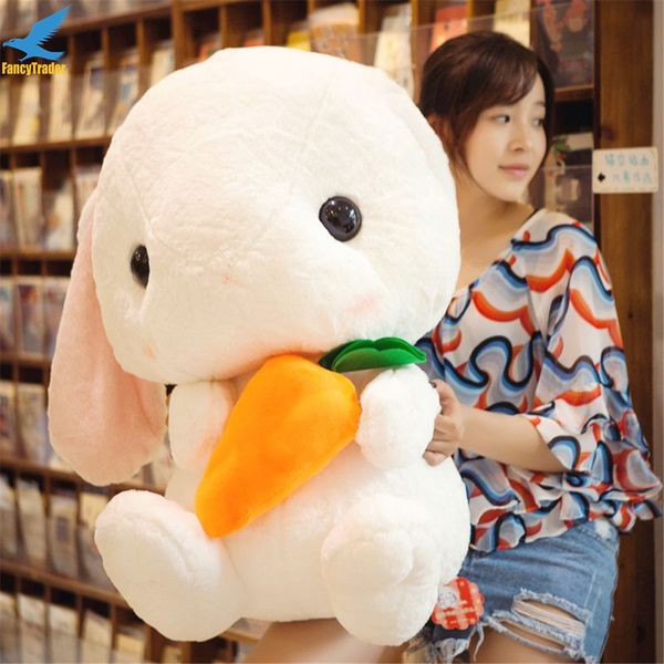 fancytrader 30'' big bunny plush toy 75cm giant cartoon anime stuffed rabbit with carrot great toys for kids christmas 2 colors
fancytrader 30'' big bunny plush toy 75cm giant cartoon anime stuffed rabbit with carrot great toys for kids christmas 2 colors