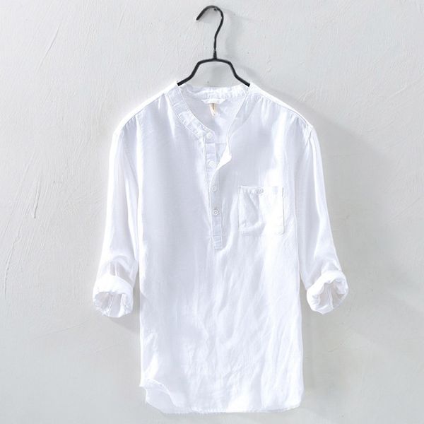 summer men casual shirt men's baggy cotton linen solid color short sleeve retro shirts blouse linen blouse top, White;black
summer men casual shirt men's baggy cotton linen solid color short sleeve retro shirts blouse linen blouse top, White;black