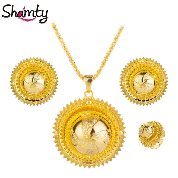 shamty gold color round wedding jewelry africa set for women chain necklaces earrings female party luxury jewelry sets a30019, Slivery;golden
shamty gold color round wedding jewelry africa set for women chain necklaces earrings female party luxury jewelry sets a30019, Slivery;golden