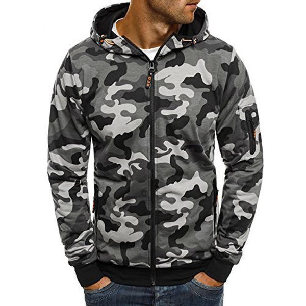 mens hoodies autumn jacket camouflage zipper sweatshirt streetwear long sleeve sweatshirts men hooded hoodie men clothes 2019, Black
mens hoodies autumn jacket camouflage zipper sweatshirt streetwear long sleeve sweatshirts men hooded hoodie men clothes 2019, Black