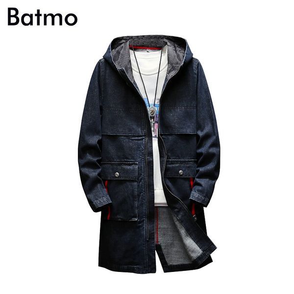 batmo 2019 new arrival autumn cotton denim hooded trench coat men,men's denim casual jackets ,plus-size s-5xl,f8030, Tan;black
batmo 2019 new arrival autumn cotton denim hooded trench coat men,men's denim casual jackets ,plus-size s-5xl,f8030, Tan;black