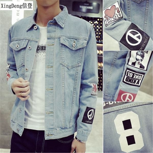 xingdeng fashion streetwear choiceness jeans jackets men's denim jacket quality fit casual vintage jean clothing fashion style, Black;brown
xingdeng fashion streetwear choiceness jeans jackets men's denim jacket quality fit casual vintage jean clothing fashion style, Black;brown
