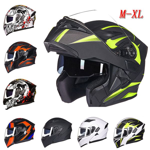 motorcycle helmet double visor dot full face modular flip up helmet motocross street bike racing road cycle
motorcycle helmet double visor dot full face modular flip up helmet motocross street bike racing road cycle