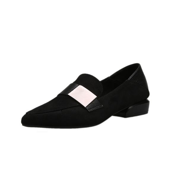 net red beanie shoes women 2020 new spring wild fashion pointed toe flat shoes casual single, Black
net red beanie shoes women 2020 new spring wild fashion pointed toe flat shoes casual single, Black