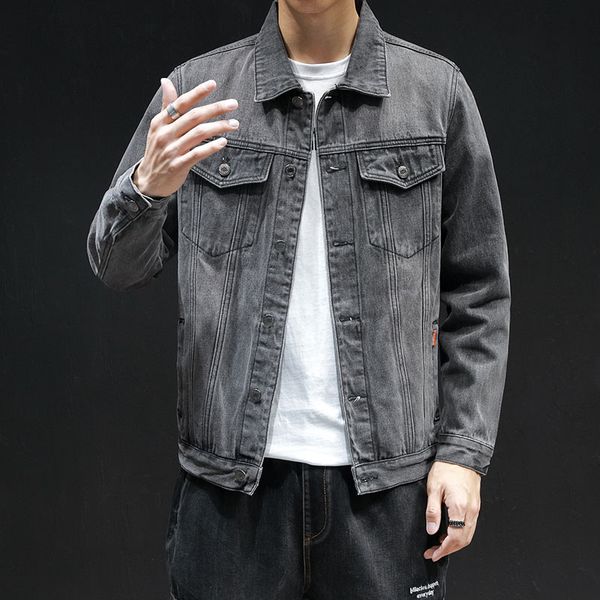 new brand denim coat autumn oversize m-5xl men new fashion loose casual streetwear harajuku soft men laple pockets denim jacket, Black;brown
new brand denim coat autumn oversize m-5xl men new fashion loose casual streetwear harajuku soft men laple pockets denim jacket, Black;brown
