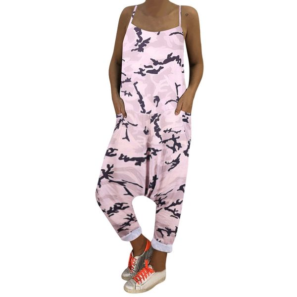 women feitong 2019 fashion casual capelet loose print camouflage jumpsuits rompers v-neck herem pants sport slacks z0325, Black;white
women feitong 2019 fashion casual capelet loose print camouflage jumpsuits rompers v-neck herem pants sport slacks z0325, Black;white