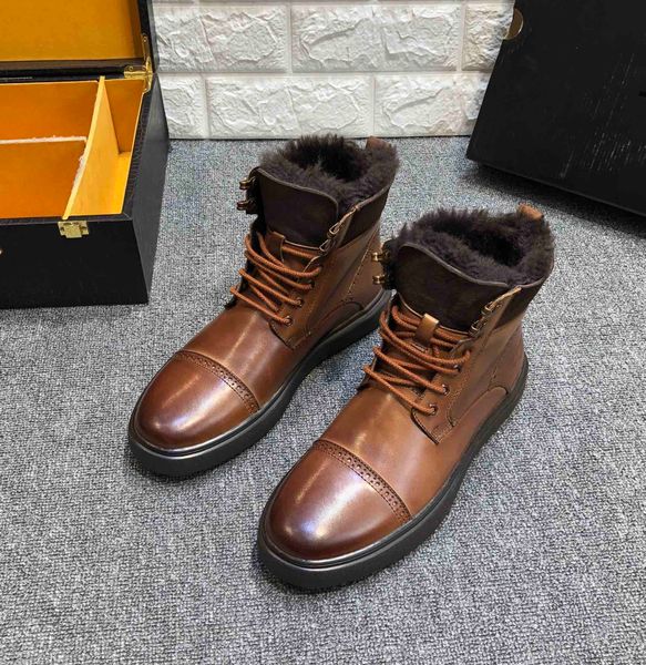 fast delivery version winter boots snow boots men's shoes stylish flat short fur ankle boots short fur warm shoes, Black
fast delivery version winter boots snow boots men's shoes stylish flat short fur ankle boots short fur warm shoes, Black