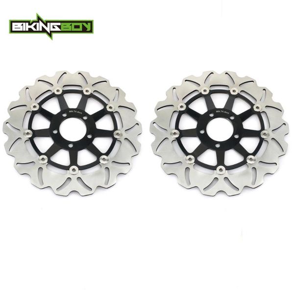 bikingboy front brake discs disks rotors for ninja zx9r 00-01 zzr 1100 90-03 zrx 1000 97-05 zrx 1200 r s zr 1100 zephyr
bikingboy front brake discs disks rotors for ninja zx9r 00-01 zzr 1100 90-03 zrx 1000 97-05 zrx 1200 r s zr 1100 zephyr