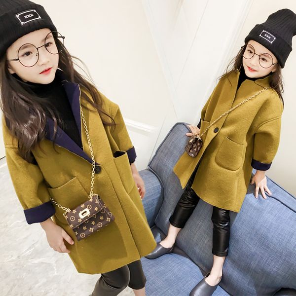 boys and girls woolen coat 3-13 years old kids thickening warm big pocket trench chidlrens overcoat autumn winter, Camo
boys and girls woolen coat 3-13 years old kids thickening warm big pocket trench chidlrens overcoat autumn winter, Camo