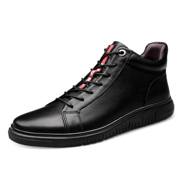 youki mens winter shoes plush fur warm 2019 leather boots male casual snow shoe genuine leather walking footwear soft men's shoe, Black
youki mens winter shoes plush fur warm 2019 leather boots male casual snow shoe genuine leather walking footwear soft men's shoe, Black