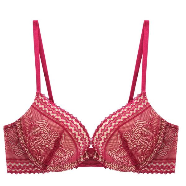 e lovegirl adjustable red bra gathered bra lingerie female lace edge underwear thick cup with steel ring ra, Red;black
e lovegirl adjustable red bra gathered bra lingerie female lace edge underwear thick cup with steel ring ra, Red;black