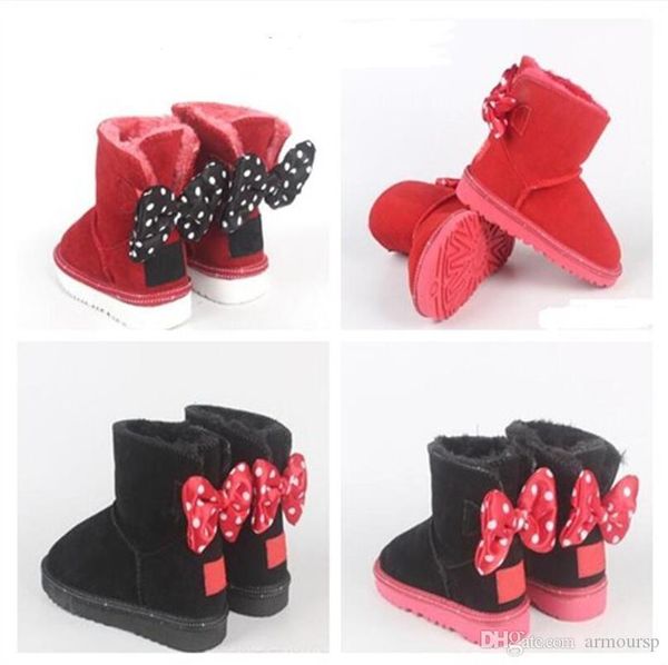 women winter snow boots fashion australia classic short bow boots ankle knee bow girl snow boots 2019 size 35-41 ship, Black
women winter snow boots fashion australia classic short bow boots ankle knee bow girl snow boots 2019 size 35-41 ship, Black