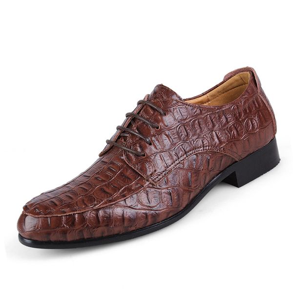 split leather oxford shoes for men business oxford size 38-50 men crocodile shoes men's dress man wedding, Black
split leather oxford shoes for men business oxford size 38-50 men crocodile shoes men's dress man wedding, Black