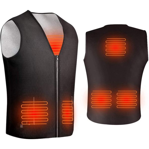 2020 usb electric heating clothes vest usb thermal heat pad winter warm warmer smart warm sleeveless vest coat, Black;white
2020 usb electric heating clothes vest usb thermal heat pad winter warm warmer smart warm sleeveless vest coat, Black;white