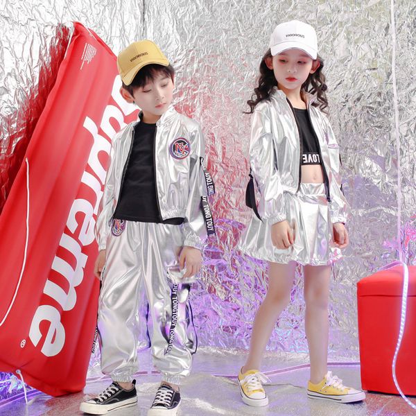 kids concert sliver hip hop clothing outfits loose jacket pants girls boys sequins dance costume wear ballroom stage wear, Black;red
kids concert sliver hip hop clothing outfits loose jacket pants girls boys sequins dance costume wear ballroom stage wear, Black;red