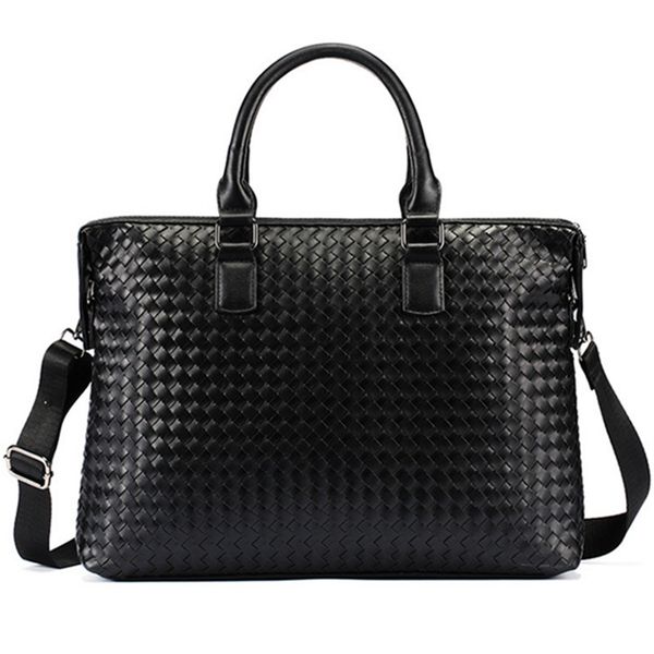 hand weaving lapbusiness pu leather men briefcases handbag totes crosssbody messenger bags men shoulder bag male computer briefcase
hand weaving lapbusiness pu leather men briefcases handbag totes crosssbody messenger bags men shoulder bag male computer briefcase