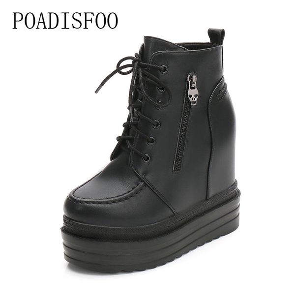 poadisfoo women platform ankle boots super high heels ankle wedge zip 5.5 platform 6.5 insole high boots.jx-687-1, Black
poadisfoo women platform ankle boots super high heels ankle wedge zip 5.5 platform 6.5 insole high boots.jx-687-1, Black