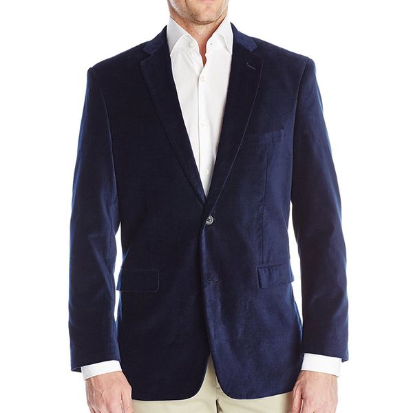 navy velvet men blazer for prom party casual clothes latest style notched lapel evening men suit jacket, White;black
navy velvet men blazer for prom party casual clothes latest style notched lapel evening men suit jacket, White;black