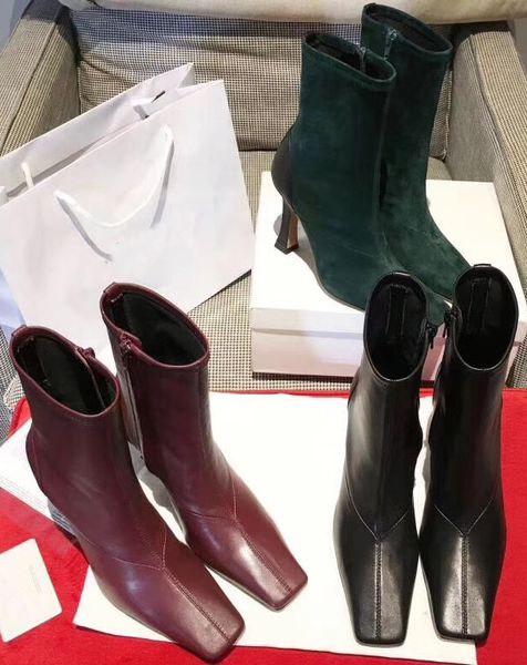 2019 brand leather women designer shoes woman boots short autumn winter ankle boots zapatillas sapatos femininos sapatilha zapatos mujer, Black
2019 brand leather women designer shoes woman boots short autumn winter ankle boots zapatillas sapatos femininos sapatilha zapatos mujer, Black