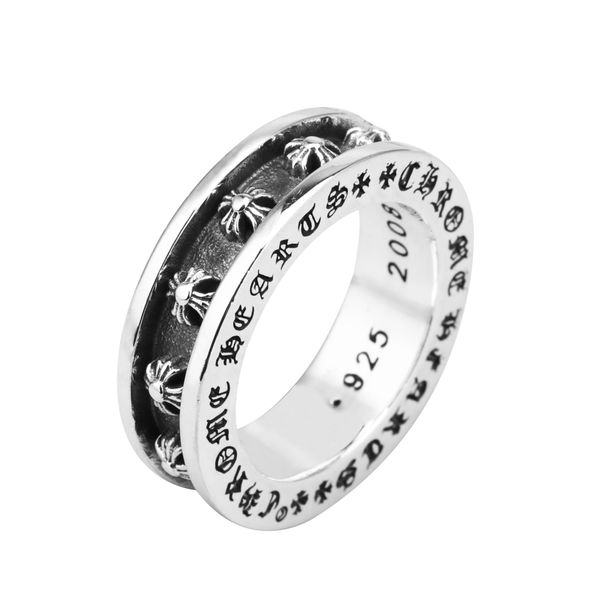 thai silver vintage old ring groove small crusader flower ring valentine's day gift ring fashion accessories supply
thai silver vintage old ring groove small crusader flower ring valentine's day gift ring fashion accessories supply