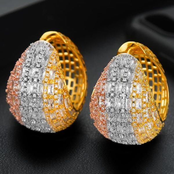 missvikki new shiny charm noble round earrings full mirco paved cubic zircon cz naija wedding earring fashion jewelry, Silver
missvikki new shiny charm noble round earrings full mirco paved cubic zircon cz naija wedding earring fashion jewelry, Silver
