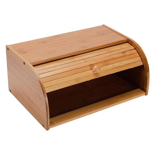 clamshell home kitchen pastry restaurant roll snack bread box large capacity bamboo storage dustproof multifunction
clamshell home kitchen pastry restaurant roll snack bread box large capacity bamboo storage dustproof multifunction