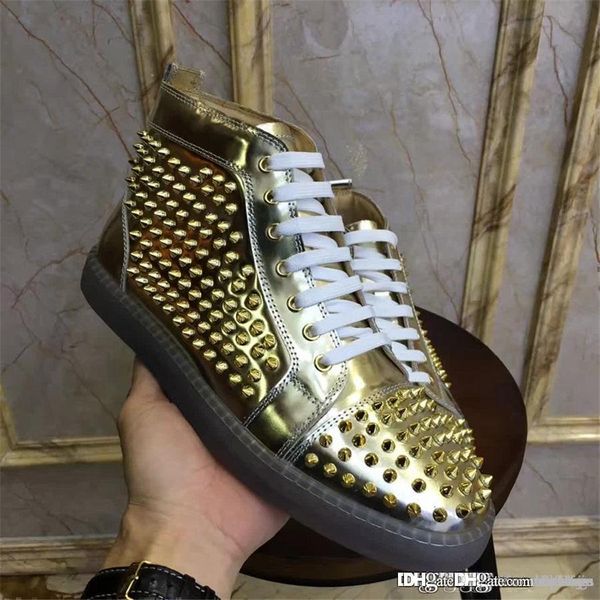 version high christians multicolored glitterci red bottoms loafers red soles fi new gold rivet shoes with original
version high christians multicolored glitterci red bottoms loafers red soles fi new gold rivet shoes with original