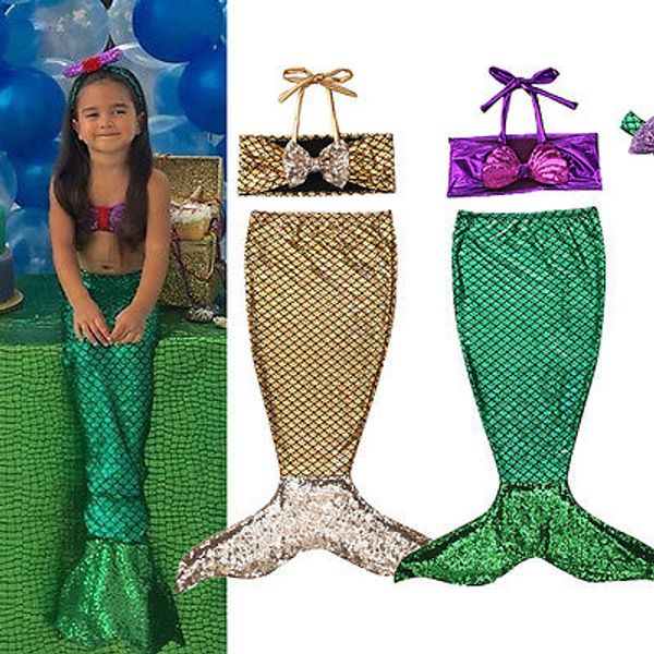 kids baby girls lovely cute cartoon tail bikini set pretty green gold swimsuit swimwear bathing suit costume 
kids baby girls lovely cute cartoon tail bikini set pretty green gold swimsuit swimwear bathing suit costume