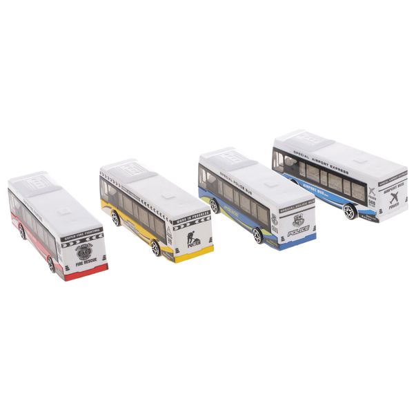 4pcs painted diecast model buses cars layout train diorama scenery 1:100 ho
4pcs painted diecast model buses cars layout train diorama scenery 1:100 ho